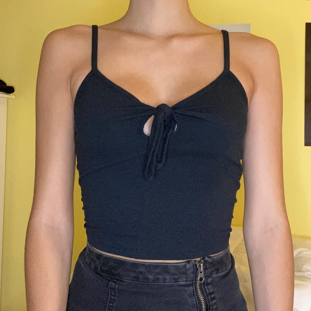 PacSun tie front cami